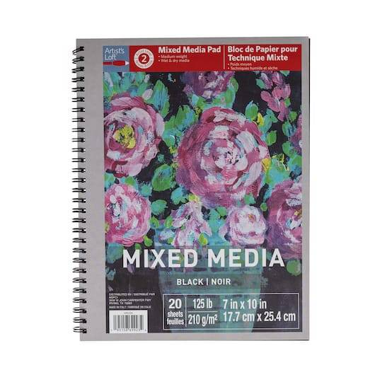 Black Mixed Media Pad By Artist'S Loft