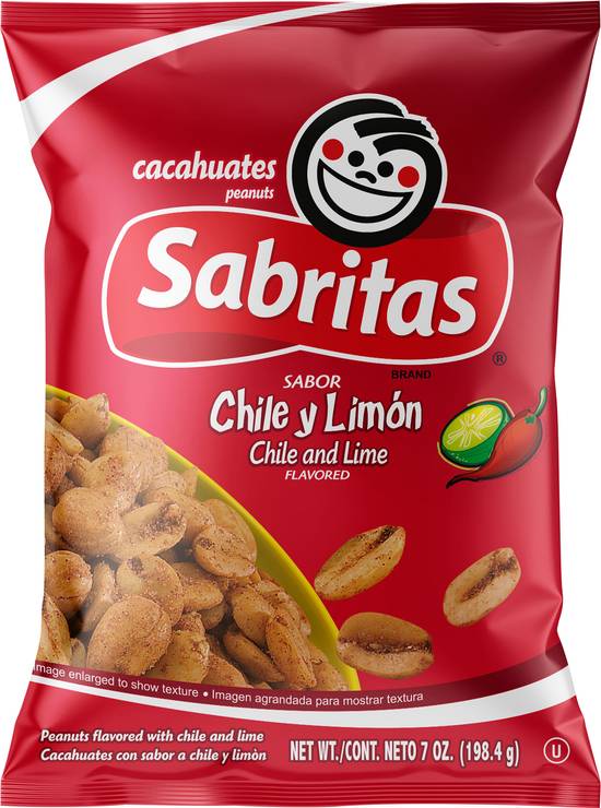 Sabritas Sabor Peanuts ( chile & lime )