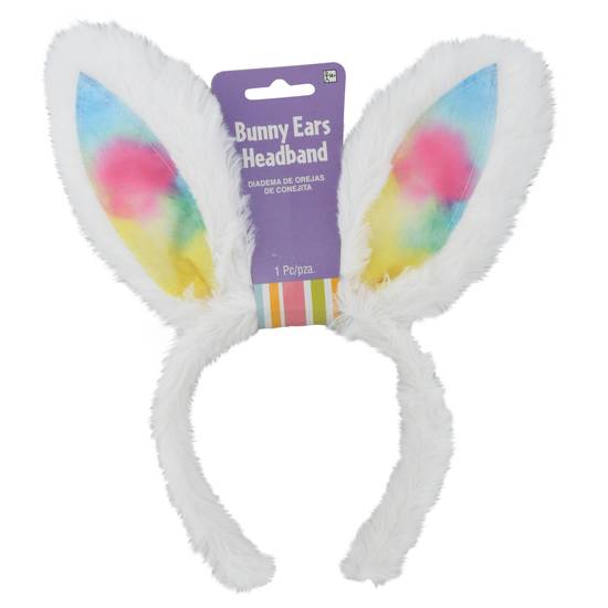 Amscan Rainbow Easter Bunny Ears Headband