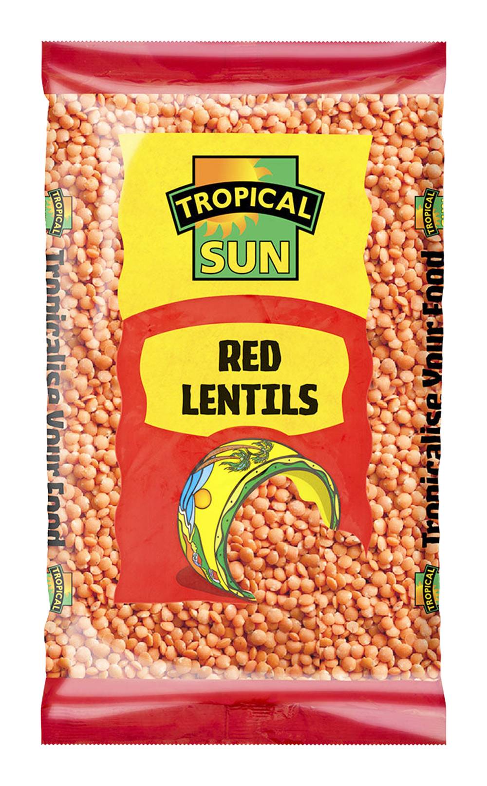 Tropical Sun Red Lentils (500g)