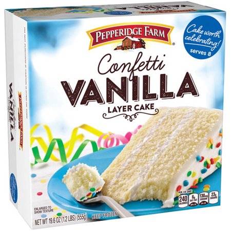 Pepperidge Farm Confetti Vanilla Layer Cake