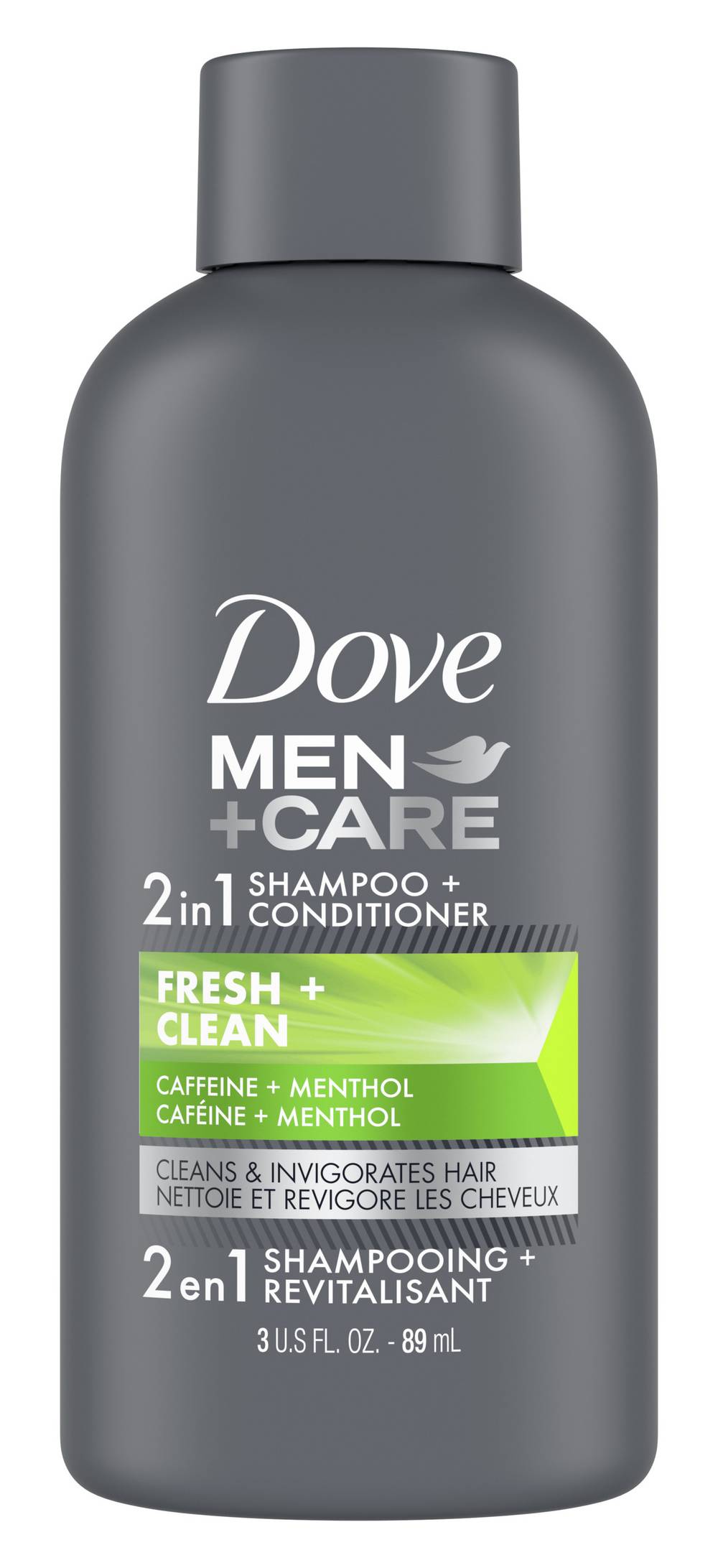 Dove Men+Care Shampoo & Conditioner (3 fl oz)