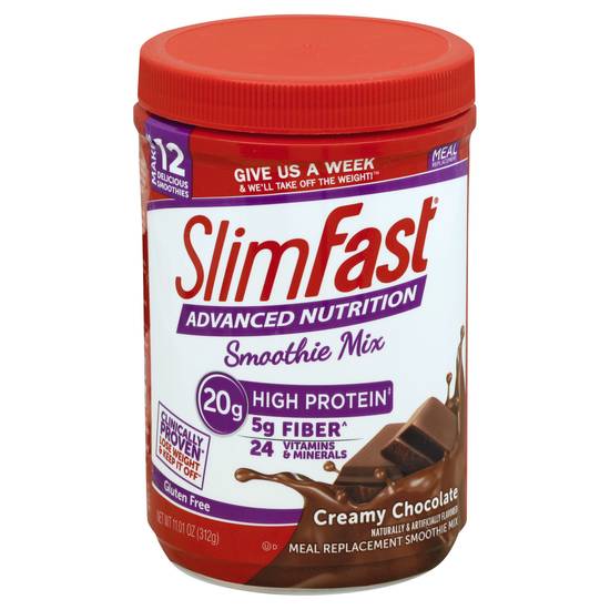 Slimfast Creamy Chocolate High Protein Smoothie Mix (11 oz)