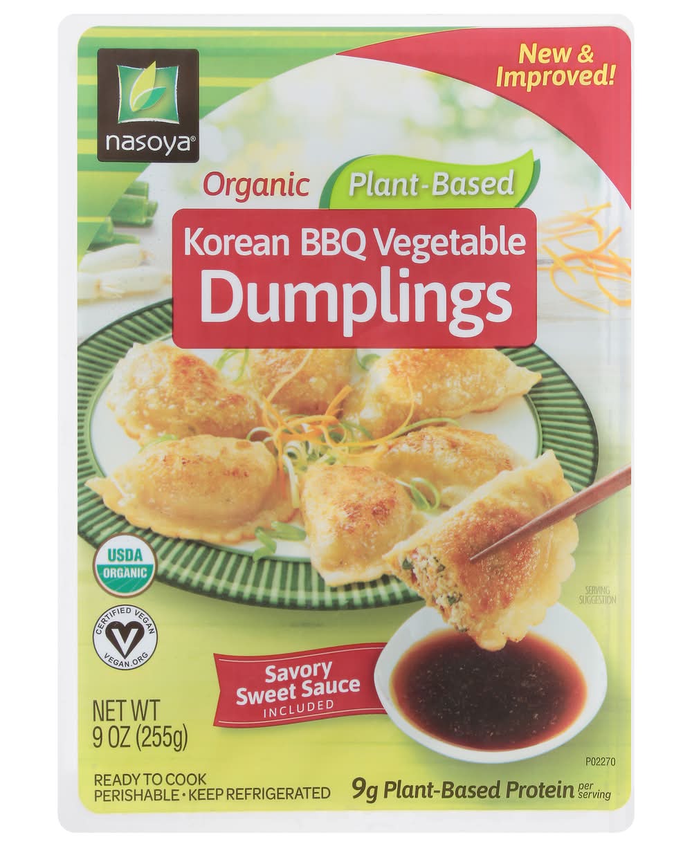 Nasoya Organic Korean Bbq Vegetable Dumplings (9 oz)