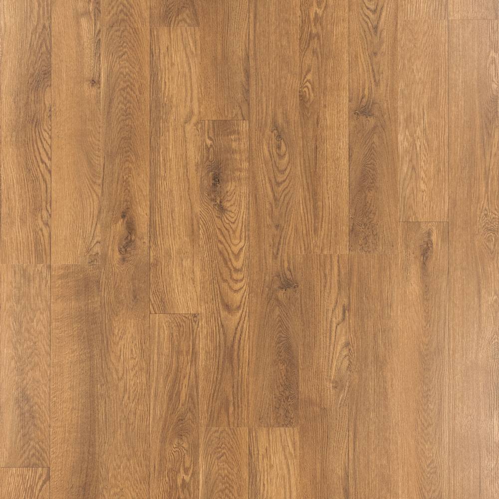 Style Selections Acorn Oak 8-mm T x 8-in W x 48-in L Wood Plank Laminate Flooring (21.26-sq ft / Carton) | 360831-3K456