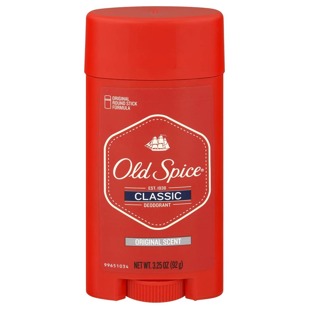 Old Spice Original Scent Classic Deodorant For Men