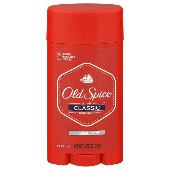 Old Spice Original Scent Classic Deodorant For Men