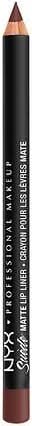 NYX Professional Makeup Professional Makeup Suede Matte Lip Liner, Cold Brew (0.03 oz)