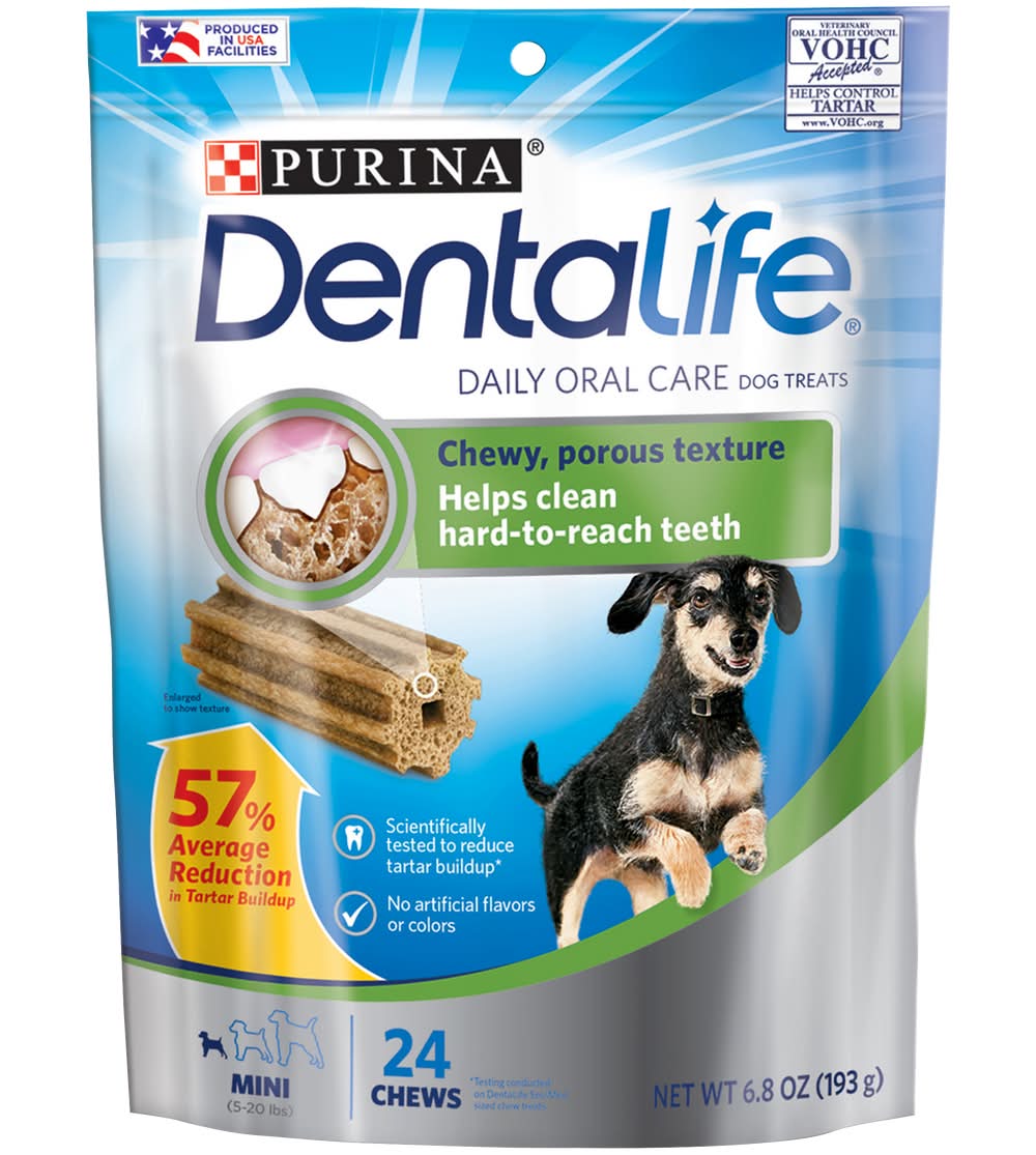 Purina DentaLife Chewy Dental Dog Treats (6.8 oz, 24 ct)