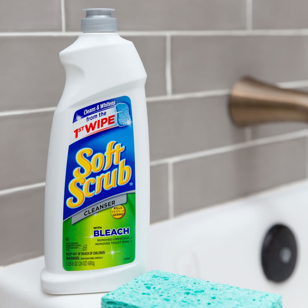 Soft Scrub Cleanser With Bleach (24 oz)