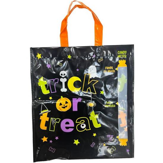Candy Meter Plastic Trick-or-Treat Bag, 14in x 15.5in