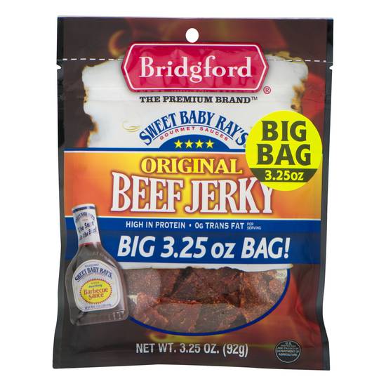 Bridgford Sweet Baby Ray's Original Beef Jerky