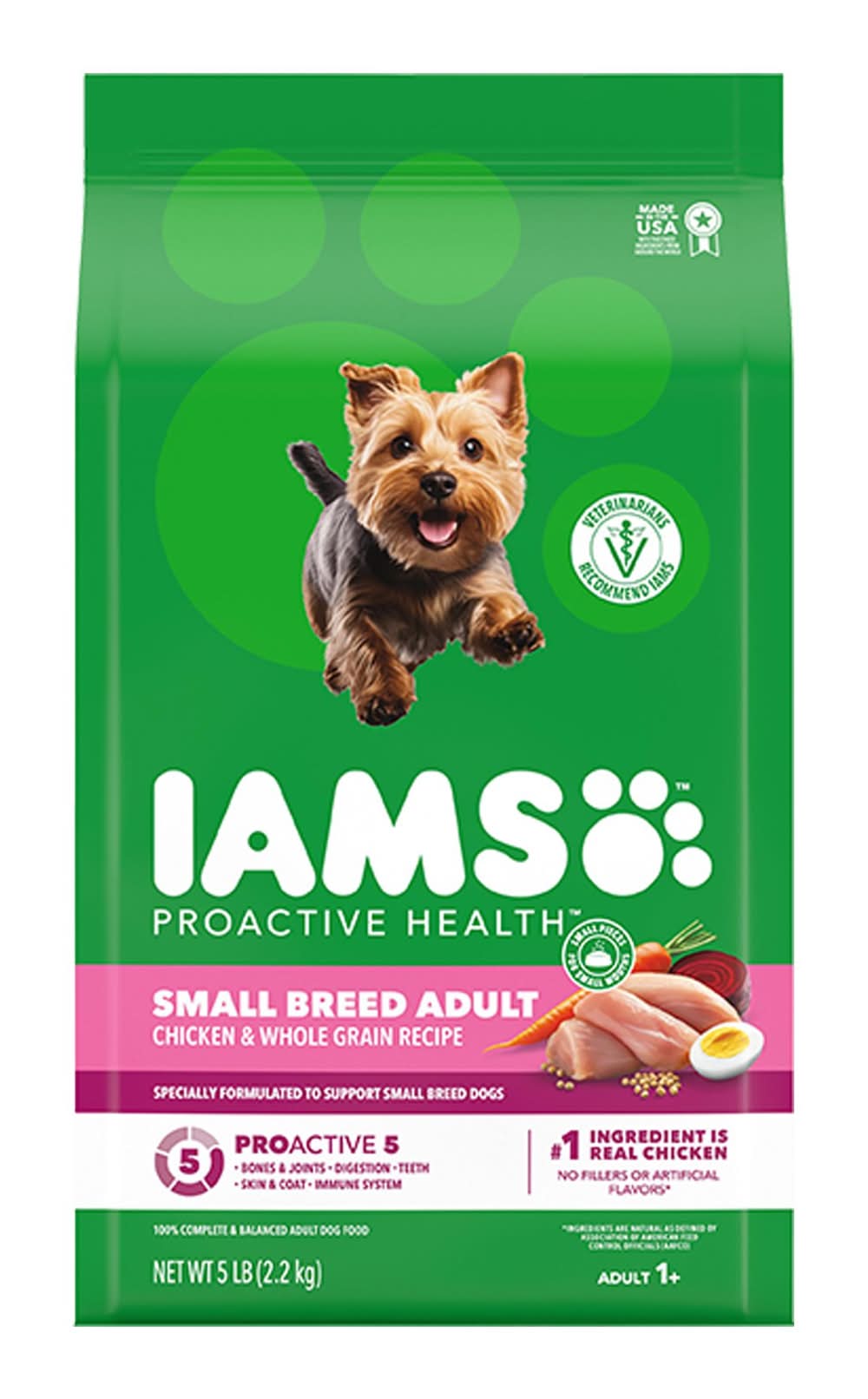 IAMS Proactive Health Small/Toy Adult Dog Food - Chicken (Size: 5 Lb)