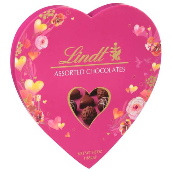 Order Lindt Assorted Chocolates, Valentine's Day Box of Assorted Chocolate Candy Truffles, 5.8 oz. food online from CVS store, Providence County on bringmethat.com