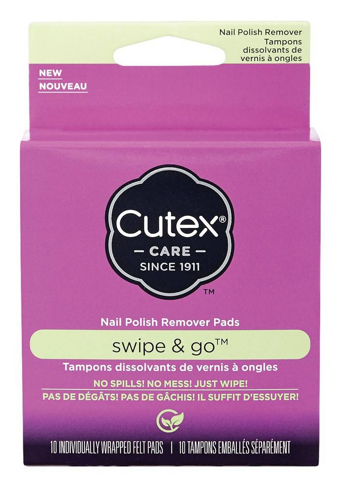 Cutex Swipe & Go Nail Polish Remover Pads