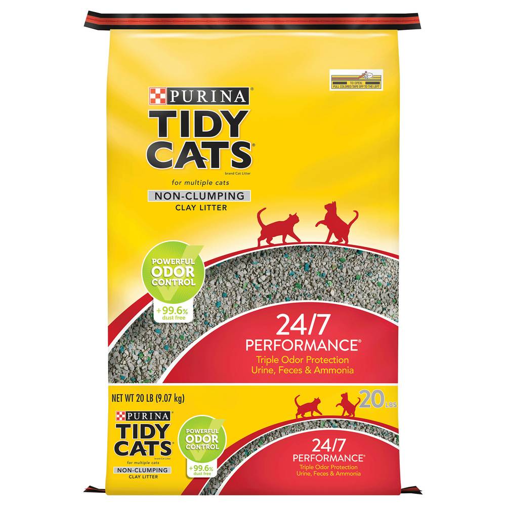 Tidy Cats Non Clumping 24/7 Performance Cat Litter (20 lbs)