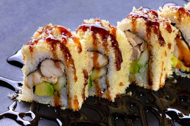 (a007) Chicken Crunchy Roll