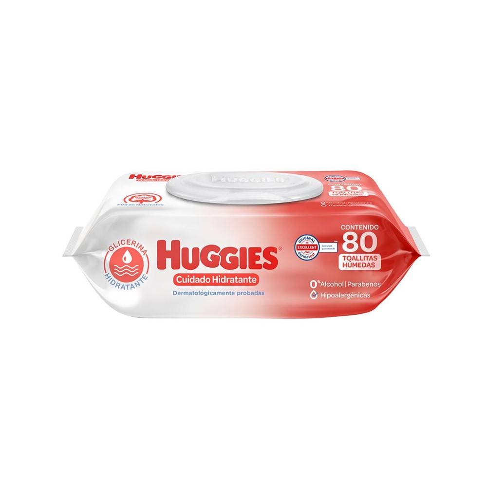 Huggies · Toallitas húmedas para bebé (80 un)