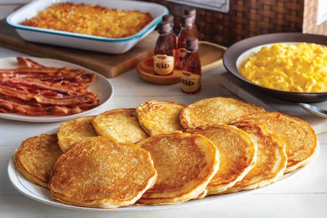 Order All-Day Pancake Breakfast Family Meal Basket food online from Cracker Barrel Old Country Store store, Nashville on bringmethat.com