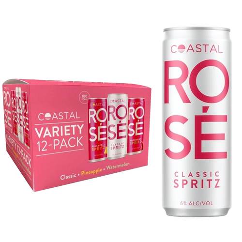 Coastal Spritz Rose Variety 12 pk Can 12oz 6%ABV