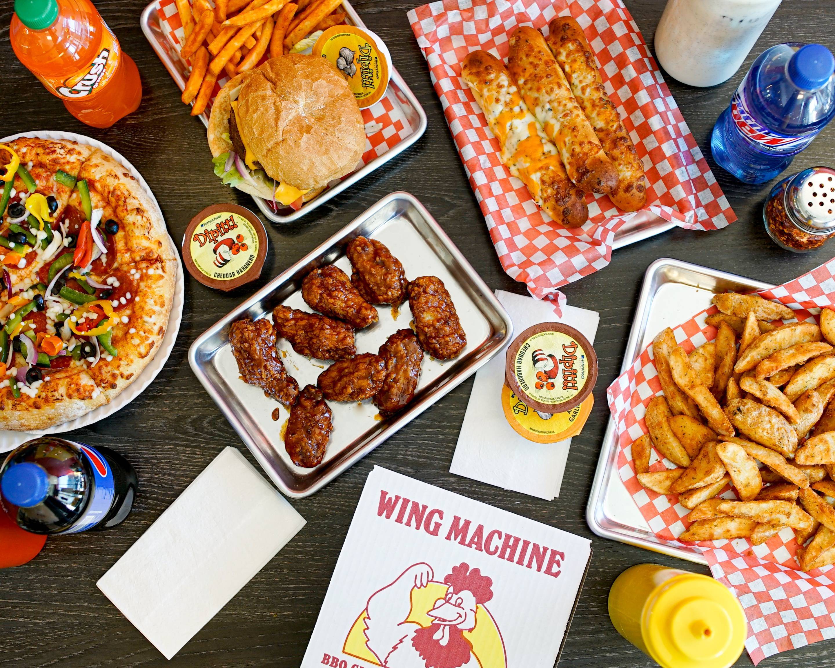 Ruffle Wing Machine Order Wing Machine (91 Rylander Blvd) Restaurant Delivery【Menu & Prices ...