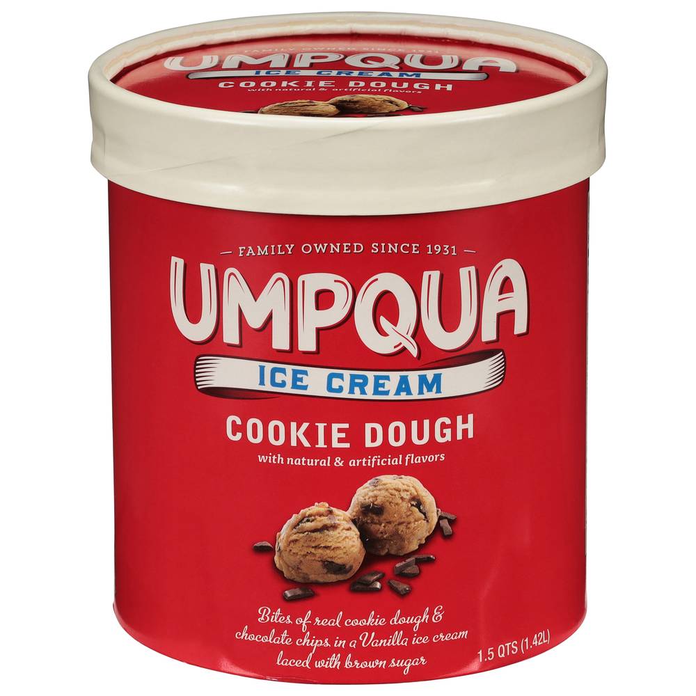 Umpqua Dairy Cookie Dough Ice Cream (3.55 lbs)