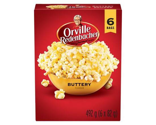Orville Redenbacher's · Bol de maïs à éclater à saveur de beurre d'Orville® (492 g) - Gourmet buttery popcorn (6 units)