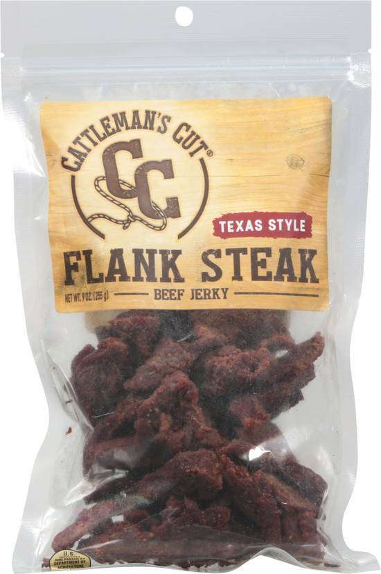 Cattleman's Cut Texas Style Flank Steak Beef Jerky (9 oz)