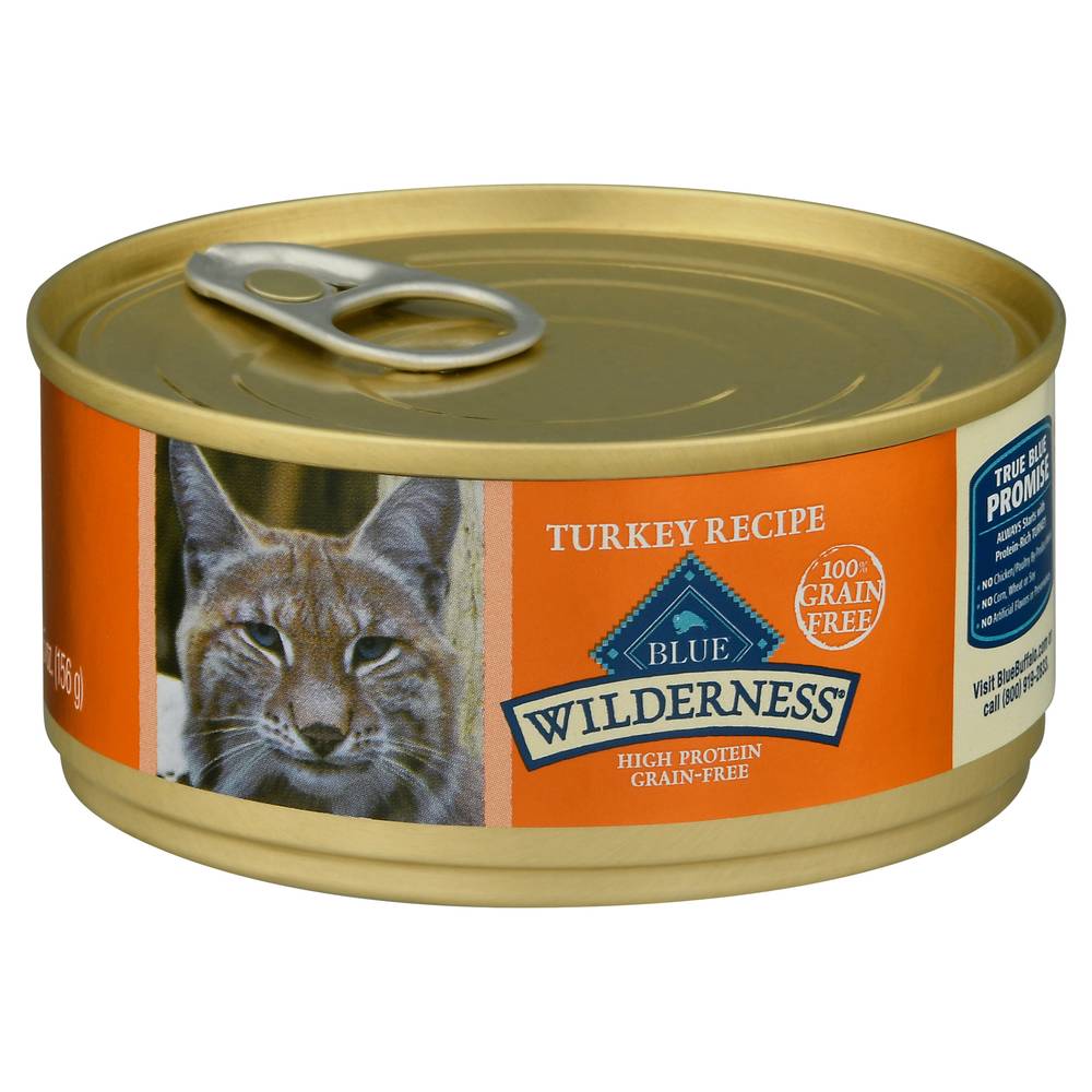 Blue Buffalo Turkey Recipe Grain Free Food For Cats (5.5 oz)