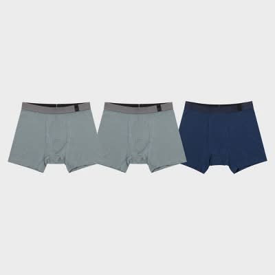 Pair of Thieves Superiair Boxer Briefs, Men, L, Blue (3 ct)