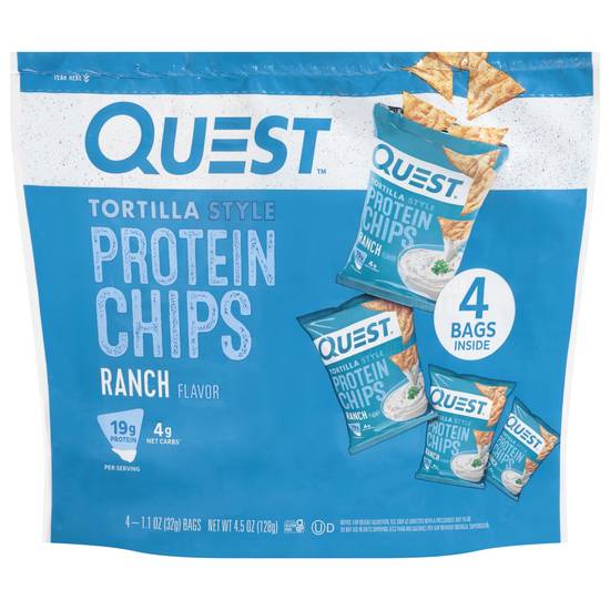 Quest Ranch Tortilla Chip (4 ct)