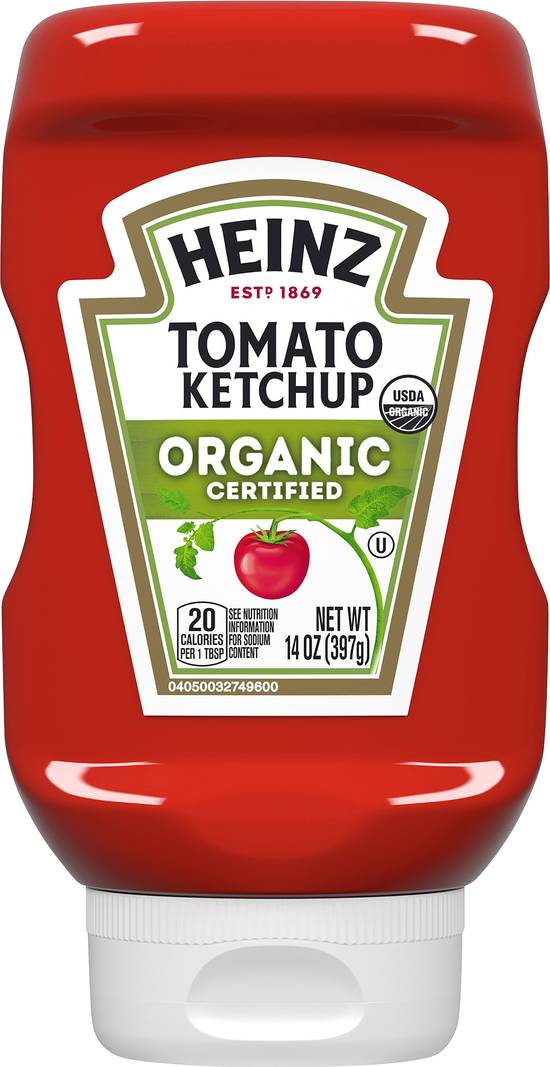 Heinz Organic Tomato Ketchup (14 oz)
