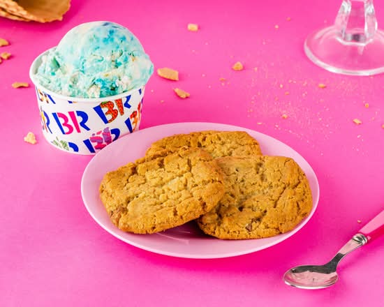 Baskin Robbins Ice Cream with Cookies