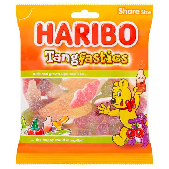Haribo Tangfastics Sour Sweets Bag 175g