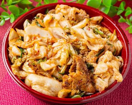 伝統の豚キムチ丼 萬葉 大正店のデリバリー ・持ち帰り