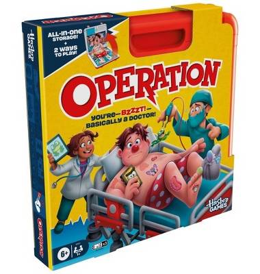 Hasbro Gaming Classic Operation Game 6y+