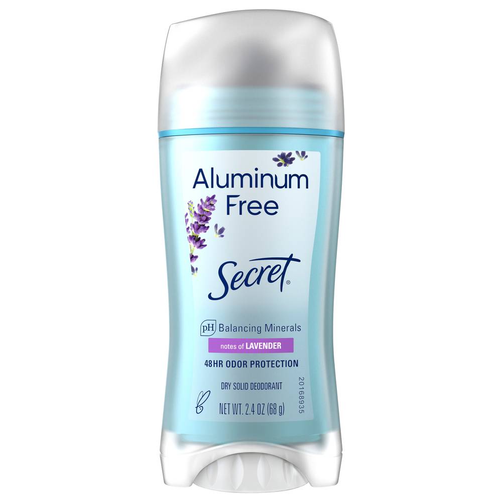 Secret Aluminum Free Real Lavender Deodorant For Women