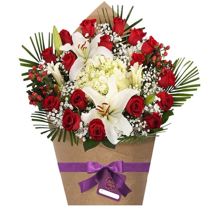 Bloom Haus™ Lovely Rose Bouquet - Red