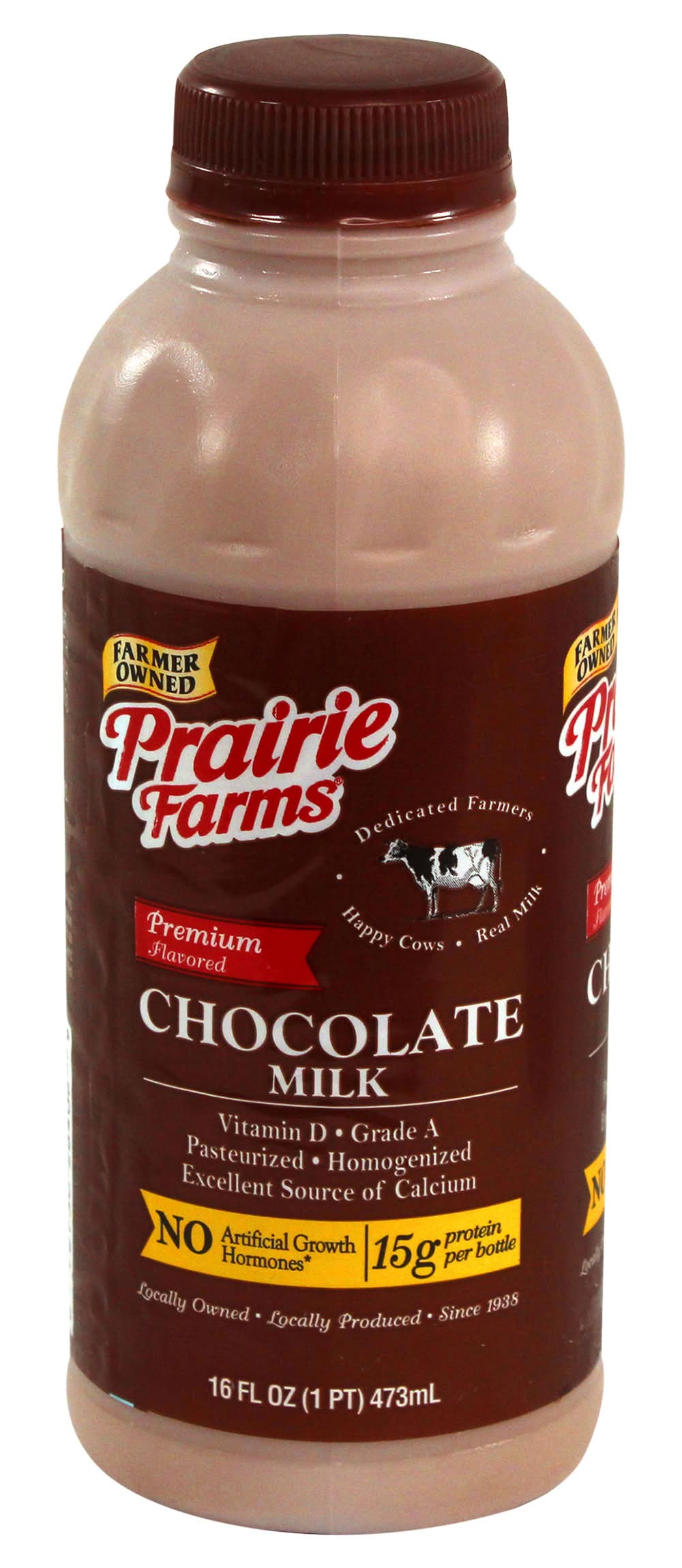 Prairie Farms Premium Chocolate Milk (16 fl oz)