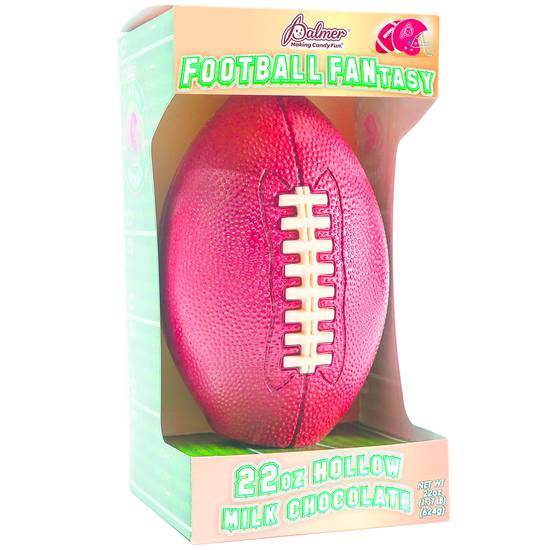 Order R M Palmer Football FANtasy Milk Chocolate - 22 oz food online from Bartell Drugs store, BOTHELL on bringmethat.com