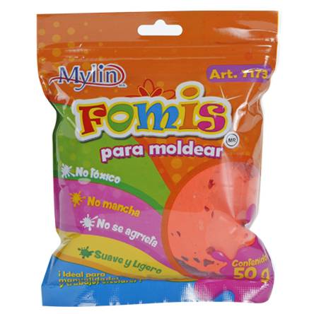 Mylin fomis para moldear naranja (doypack 50 g)