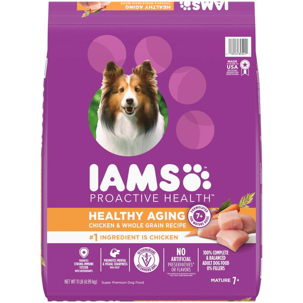 Iams Proactive Health Healthy Aging Dog Food 7+ (chicken)