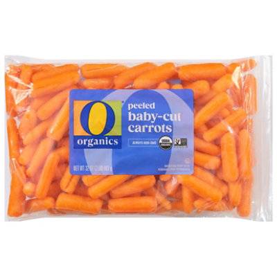 Organic Mini Peeled Carrots - 2 LB