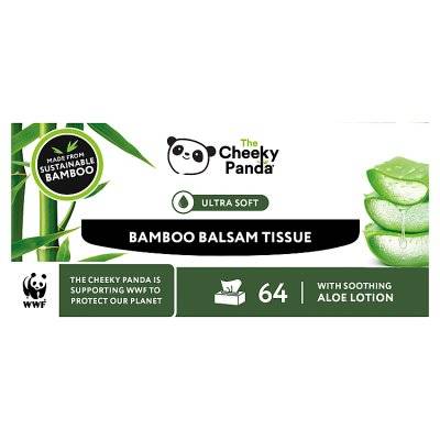 The Cheeky Panda Sustainable Bamboo Balsam Tissues (64 pack)