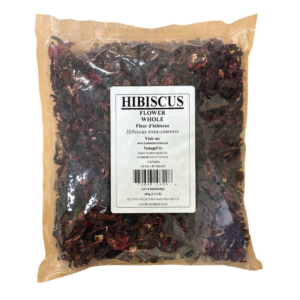 Hibiscus Flower Whole 1lb