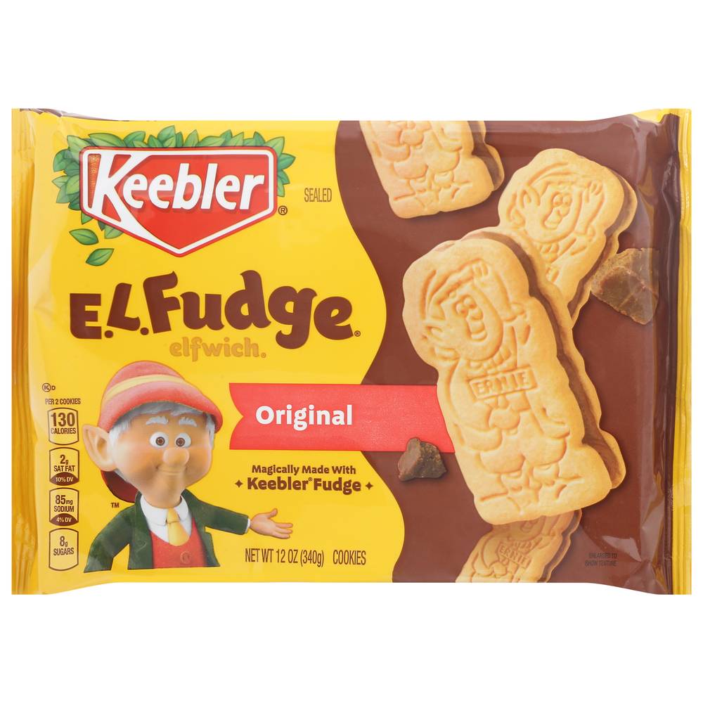 Keebler E.l. Fudge Elfwich Original Cookies (12 oz)