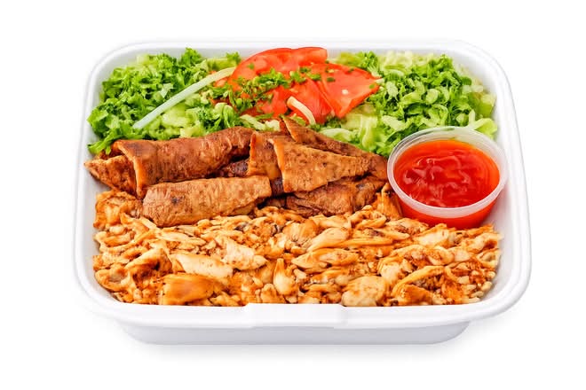 Meat and Salad