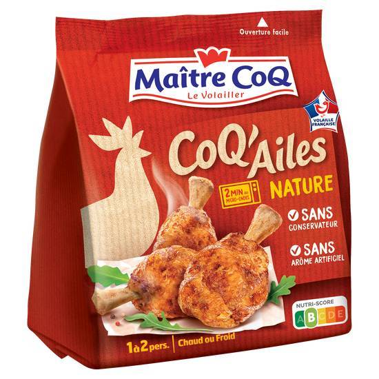 Maître coq  manchons de poulet nature