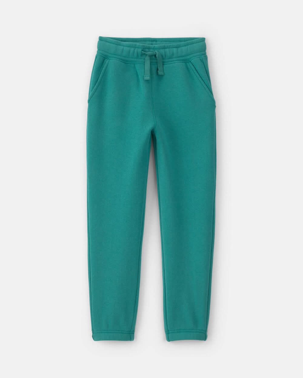 Boys Fleece Joggers - Green - 12