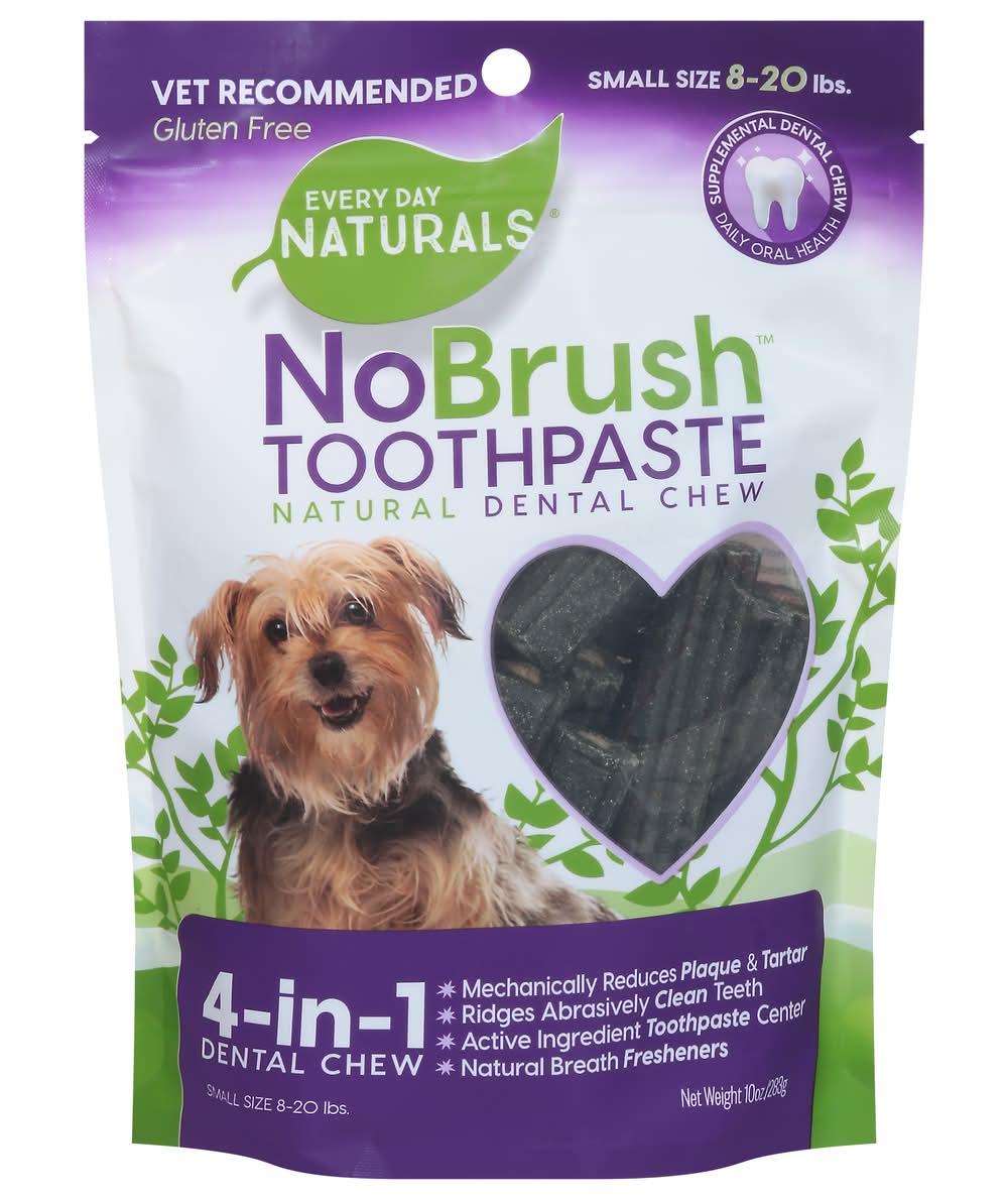 Everyday Naturals No Brush Toothpaste Dental Chew (10 oz)